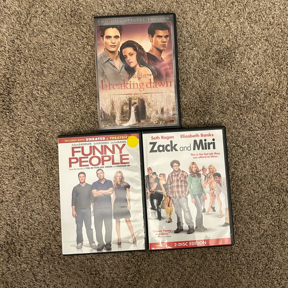 Bundle of 3 Y2K Adult DVD’s
